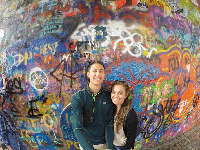 Lennon Wall, Prague